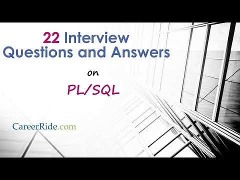 PL/SQL interview questions and answers