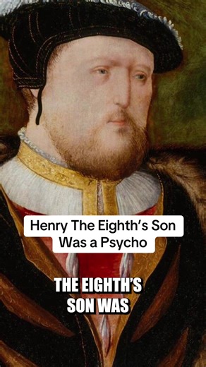 Henry VIII’s son, Edward VI, was nuts #historytok #history #henryviii #tudorhistory #tudors