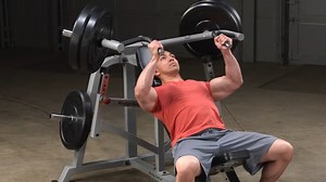 The Body-Solid LVIP Leverage Incline Bench Press combines the natural feel of free weights with the control of a machine for a superior incline press experience. Learn more about the LVIP Leverage Incline Bench Press and see all the features at bodysolid.com/home/lvip/leverage_incline_bench_press | Body-Solid