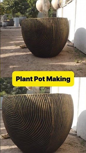 How to Make Plant Pots Like a Nursery | Easy DIY Pot Making at Home