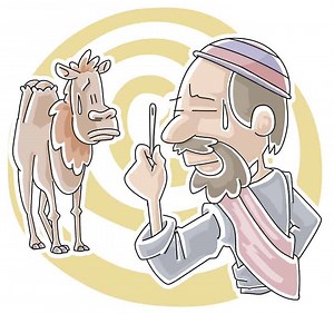 Lesson: Through the Eye of a Needle...Money isn't Everything (Mark 10:17-22) - Ministry To Children