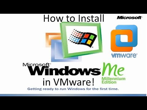 Windows ME - Installation in VMware (2022)