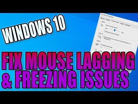 How To FIX Mouse Lag Issues In Windows 10 PC Tutorial | Fix Cursor Lagging Stuttering & Freezing