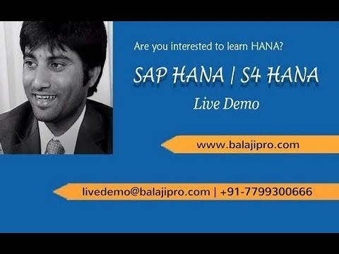 SAP HANA training videos for beginners