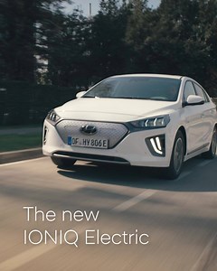 1.9K views · 50 reactions | With a sleek profile, the new IONIQ Electric combines classic design with a forward-looking philosophy of low-emission cars. | Hyundai UK | Facebook