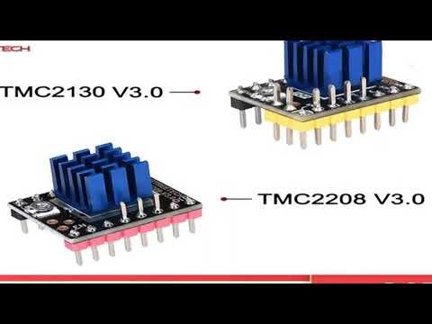 BIGTREETECH TMC2130 V3.0 SPI TMC2208 UART Stepper Motor Driver 3D Printer Parts for SKR V1.3 V1.4 PR