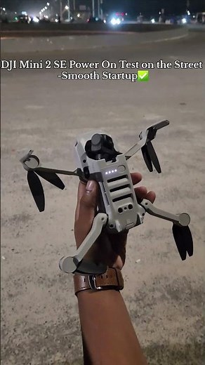 DJI Mini 2 SE Power On Test on the Street – Smooth Startup! #dji #drone #djimini2se #droneshorts