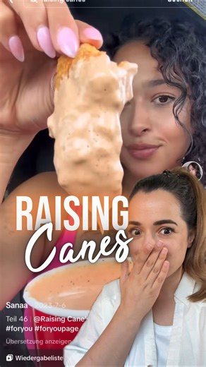 Kikis Kitchen on Instagram: "Das virale Raising Canes Rezept aus Amerika 😍 REZEPT: 1 Hähnchenbrust, ca 400 g 300 g Buttermilch 0,5 TL Knoblauchpulver 1 TL Paprika edelsüß 1 gestr. TL Salt 0,5 TL Pfeffer 180 g Mehl 0,5 TL Knoblauchpulver 1 TL Paprika edelsüß 1 gestr. TL Salt 0,5 TL Pfeffer Raisin Canes Sauce: 230 g Mayo 120 g Ketchup 0,5 TL Salz 1/3 TL Pfeffer 0,5 TL Knoblauchpulver Dreiviertel TL Worcestshiresauce (alternativ 0,5TL Senf, 0,5 TL Apfelessig) #raisingcanes #raisingcaneschickenfing
