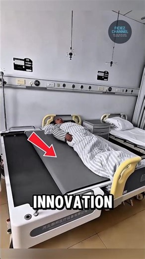 Automatic Hospital Bed – The Future of Patient Care‼️ #technology #innovation #hospital