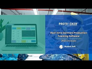 PROTRACKER Full Process: From Cutting to Finishing | Real-Time Garment Production Tracking Software
