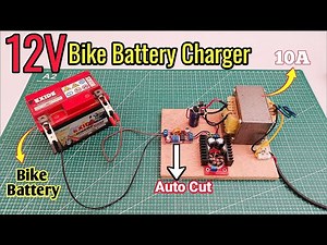 How to Make a 12V Battery Charger at Home | DIY Easy & Safe Guide