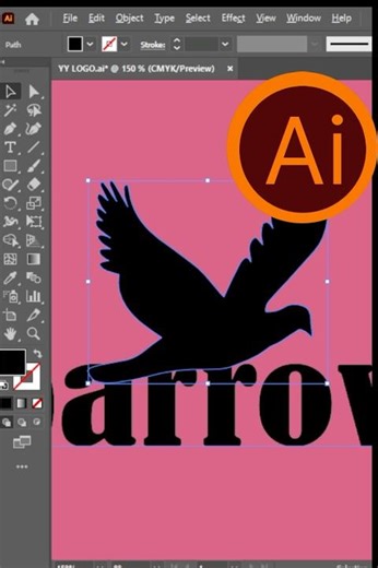 Learn how to convert simple shapes into a professional logo in minutes. #learnlogodesign #logoshop