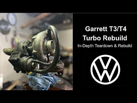 Garrett T3/T4 Turbo Rebuild - In Depth Instruction