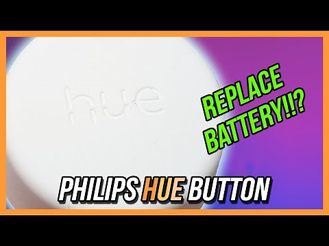 Philips Hue Button Battery Replacement