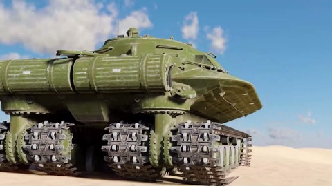 This Tank Can Survive A Nuclear Bomb - Soviet Monster Object 279