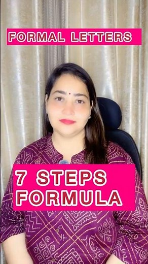 FORMAL LETTERS | CBSE Format | 7 Steps Formula | Class 12 | Class10| Latest Format | Easy Trick