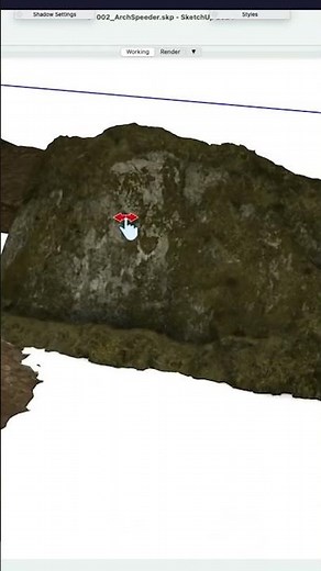 Low Poly Mesh with High Quality Textures #sketchup #3dmodeling