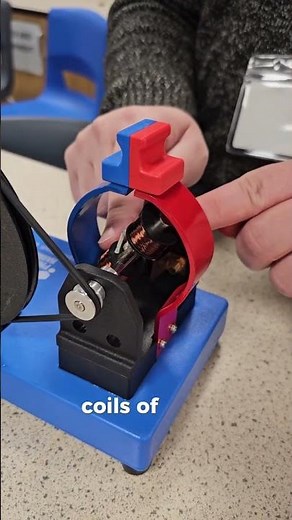 What is a dynamo? Well it’s as simple as this… #science #physics #electricity #dynamo #inthelab