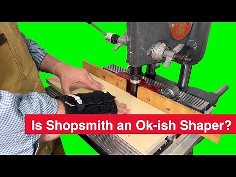 Can Shopsmith "Cut It" as a Shaper?