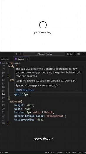 CSS Spinner Loader Animation Tutorial: Create Stunning Loading Effects