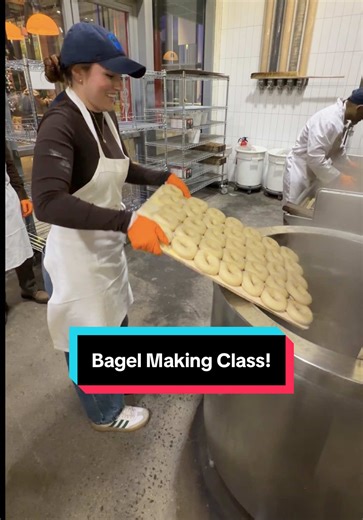 Comment your bagel order 🫶🏻 #bagel#nycfood#baking#cooking | bagels