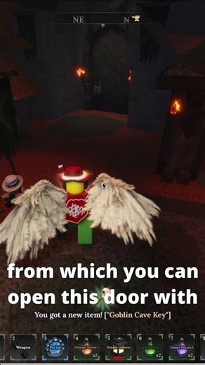 how to unlock the goblin cave in #theforge #theforgeroblox