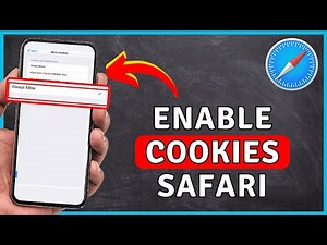 How to Enable COOKIES In Safari - Safari Tutorial