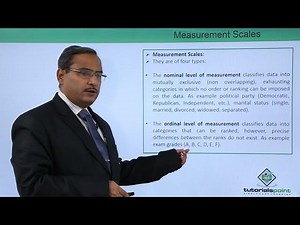 Machine Learning - Measurement Scales