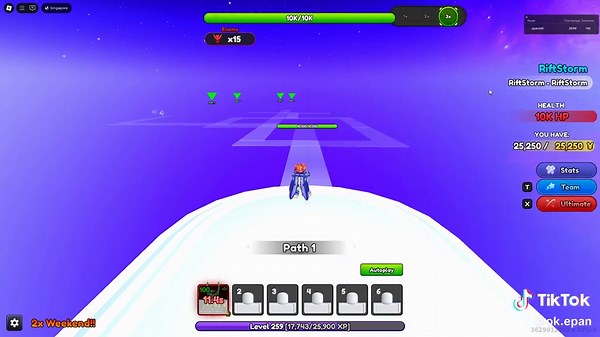 Fast Clear Rift in Anime Rangers X