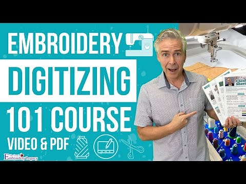 Embroidery Digitizing 101 🎓 | Essentials EVERY Embroiderer Should Know 🧵 | Master Your Software