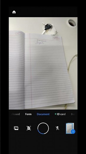 How to combine multiple images into one pdf file? Mobile App (Adobe Scan)