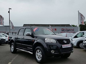 This 2013 Great Wall Steed 2.0 Chrome double cab pick-up is available now at our Kilmarnock Van Centre. It is priced at £8,995 with No VAT to pay. It has a full leather interior, side steps, heated front seats, parking sensors, USB and audio aux connections and much more. Full details are available on our website here https://bit.ly/2tQYpm4 or give us a call on 01563 572676. | Bridgend Group