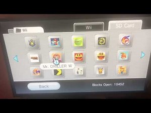 All the Wii Saves I put on my SD Card