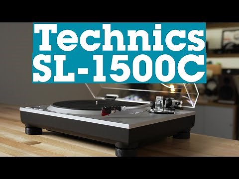Technics SL-1500C direct-drive turntable with phono preamp | Crutchfield
