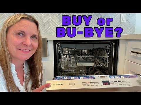 Bosch Dishwasher Review 2024 - Watch BEFORE you Buy! - Bosch 500 Series Dishwasher