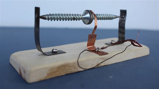 How to make a homopolar motor at home