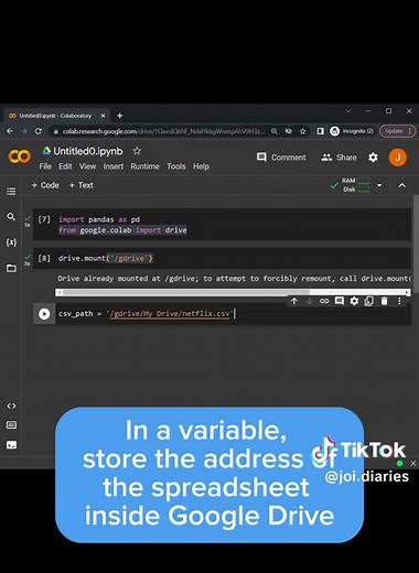 Connecting CSV and Excel Files in Google Colab Tutorial
