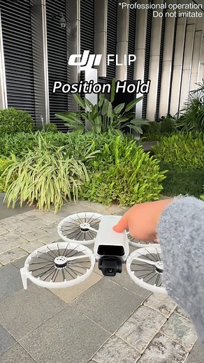 Some drones wander. This one remembers its spot. 🧠😏 Precision hover goals achieved!🎯 #DJIFlip #FPVDrone #DroneStability #AerialTech #DronePhotography | DJI Australia and New Zealand