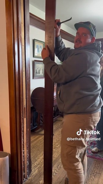 Discovering Hidden Pocket Doors in a 1903 Victorian Home