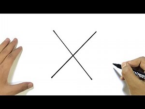 How to draw a flying eagle step by step with X Very easy – Eagle drawing for beginners