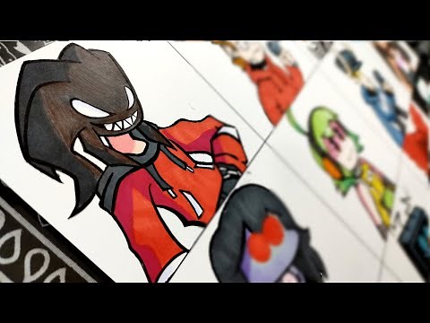 Drawing FRIDAY NIGHT FUNKIN MODS PART 2