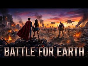 What If: Superman and Wonder Woman fought Thanos and the Chitauri?