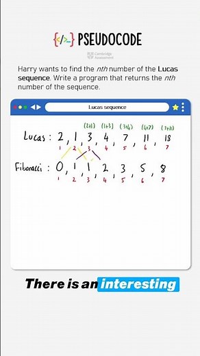 Have you heard of the Lucas sequence?