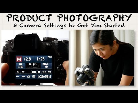 3 Essential Camera Settings for Product Photography: A Beginner's Guide