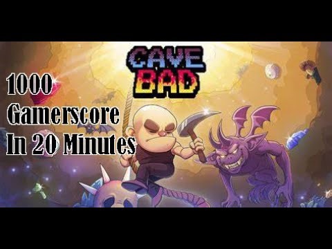 Cave Bad Achievement Guide 3000 Gamerscore Update