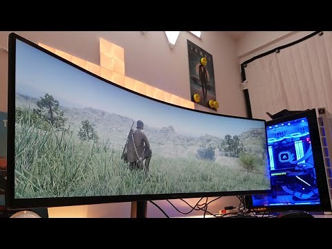 This Samsung 49 inch super ultra wide monitor is amazeballs | Samsung CRG9 review