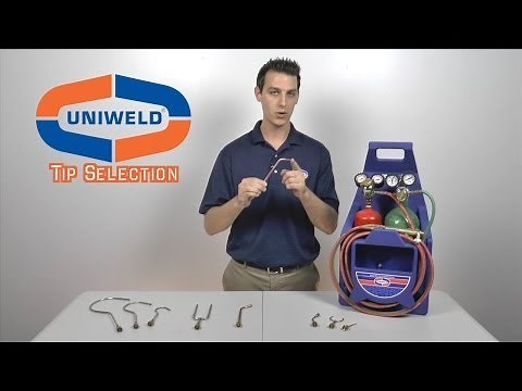 Oxyacetylene Tip Selection