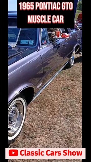Amazing 1965 Pontiac GTO Muscle Car #shorts #classiccars