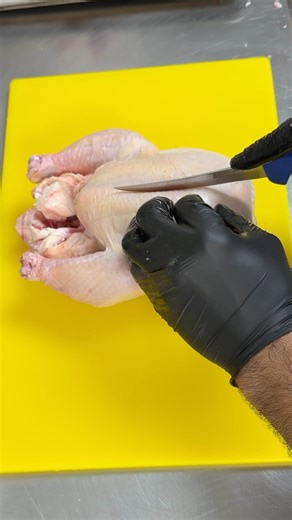 ⚡️ BLITZ Butchery: How to Halve a Whole Chicken in SECONDS | Master Chicken Prep
