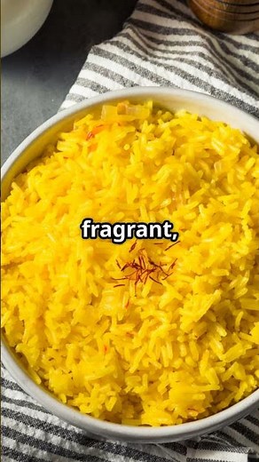 The Best Saffron Rice Recipe : How to Make This Golden Aromatic Side Dish